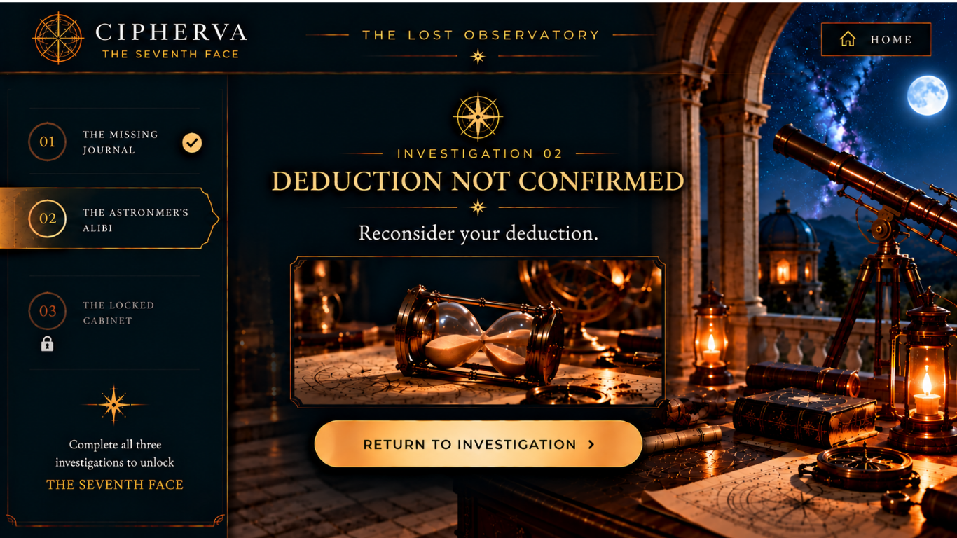 Deduction not confirmed